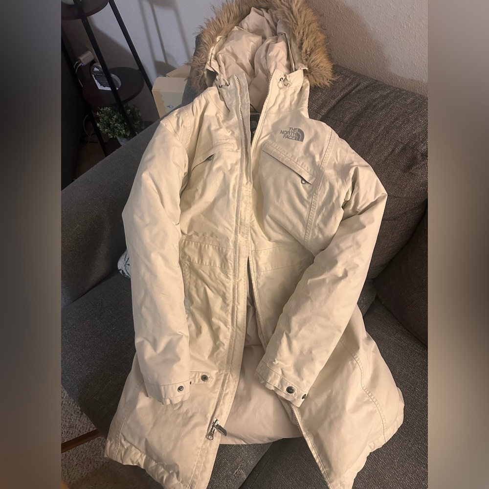 The North Face Women's Beige Ski Jacket
